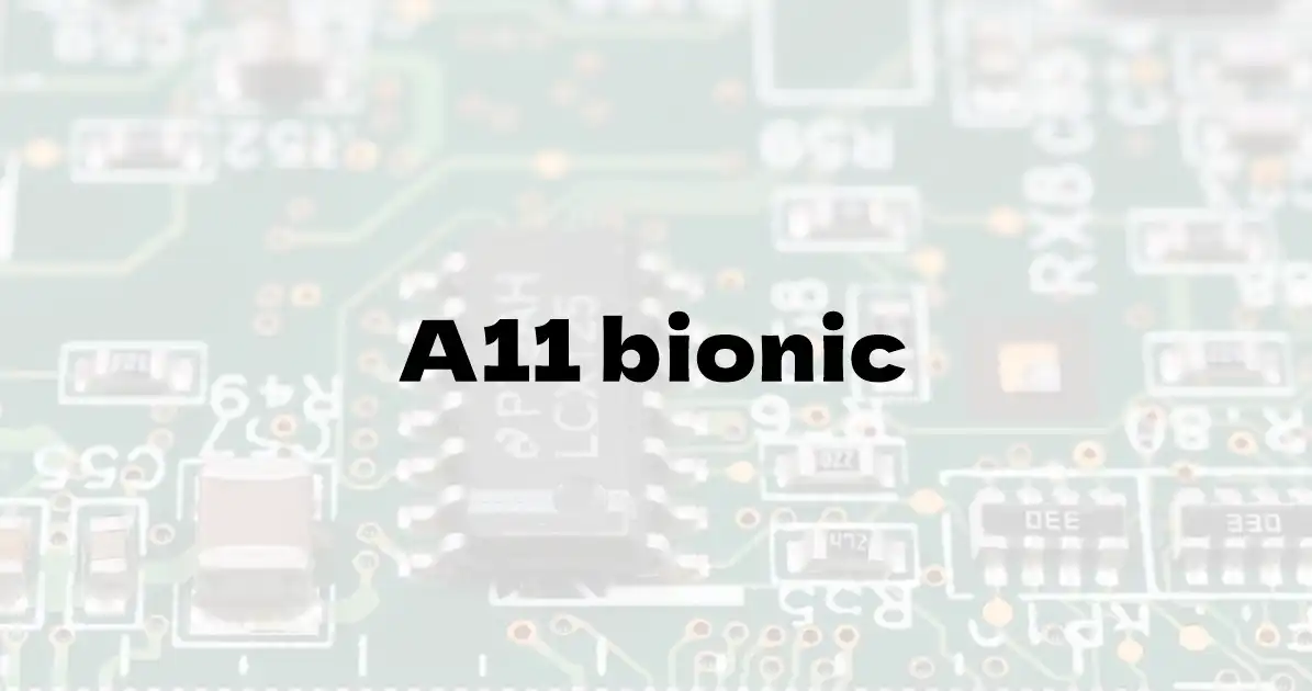 Apple A11 Bionicのベンチマーク結果