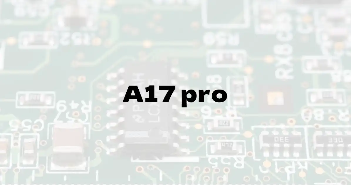 Apple A17 Proのベンチマーク結果