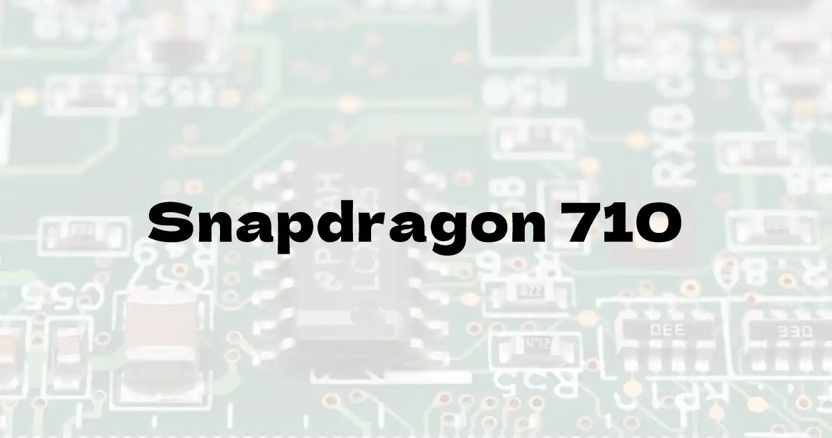 Qualcomm Snapdragon 710のベンチマーク結果