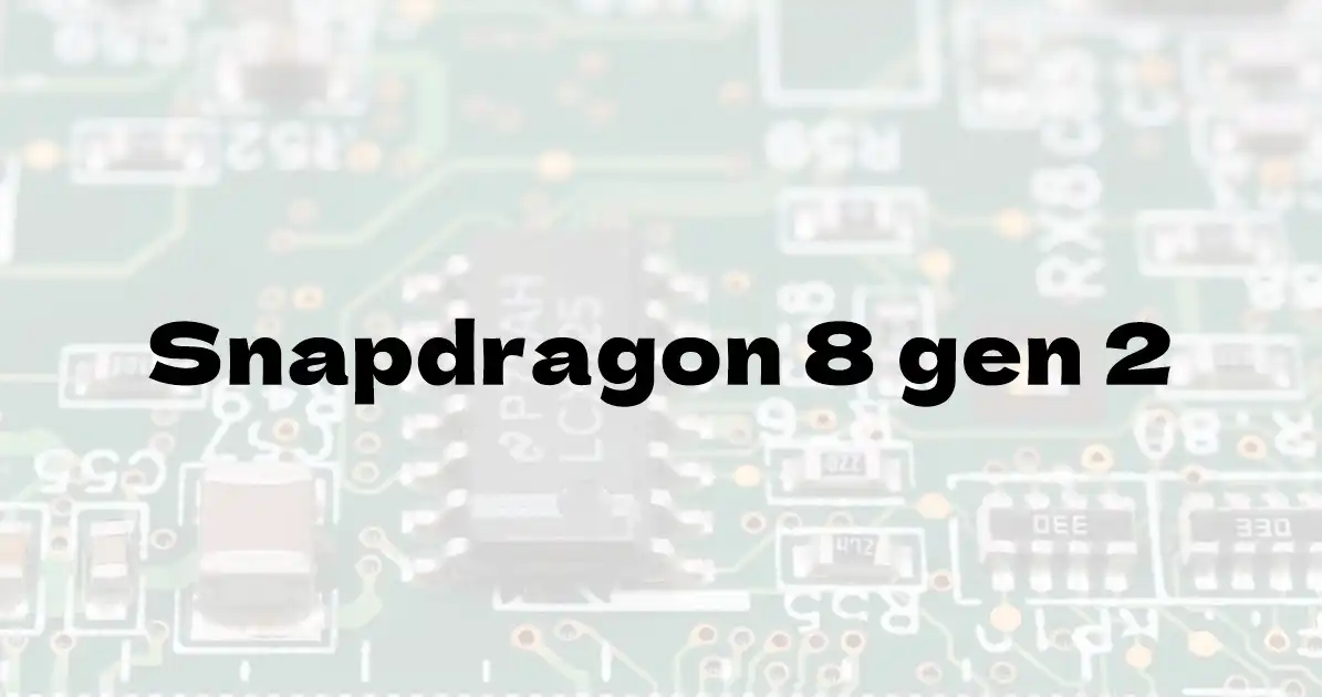 Qualcomm Snapdragon 8 Gen 2のベンチマーク結果