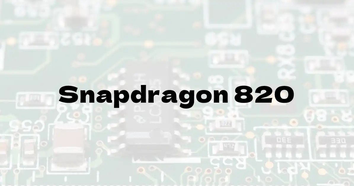 Qualcomm Snapdragon 820のベンチマーク結果