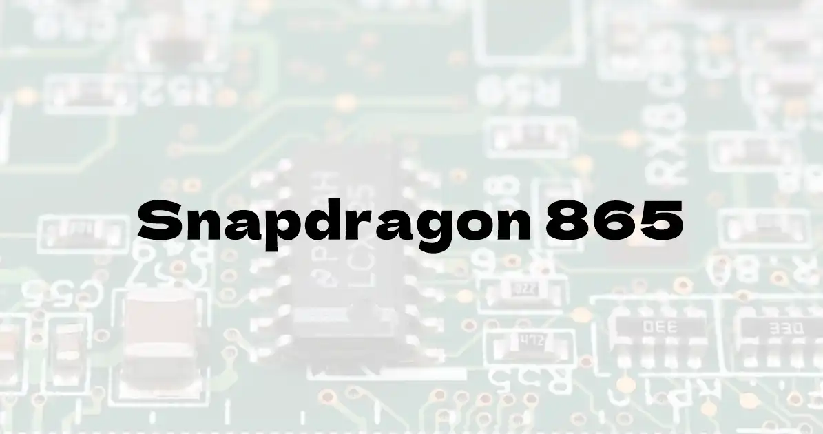 Qualcomm Snapdragon 865のベンチマーク結果