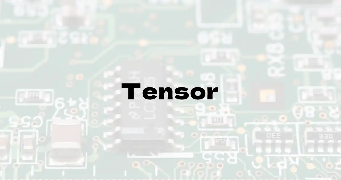 Google Tensorのベンチマーク結果